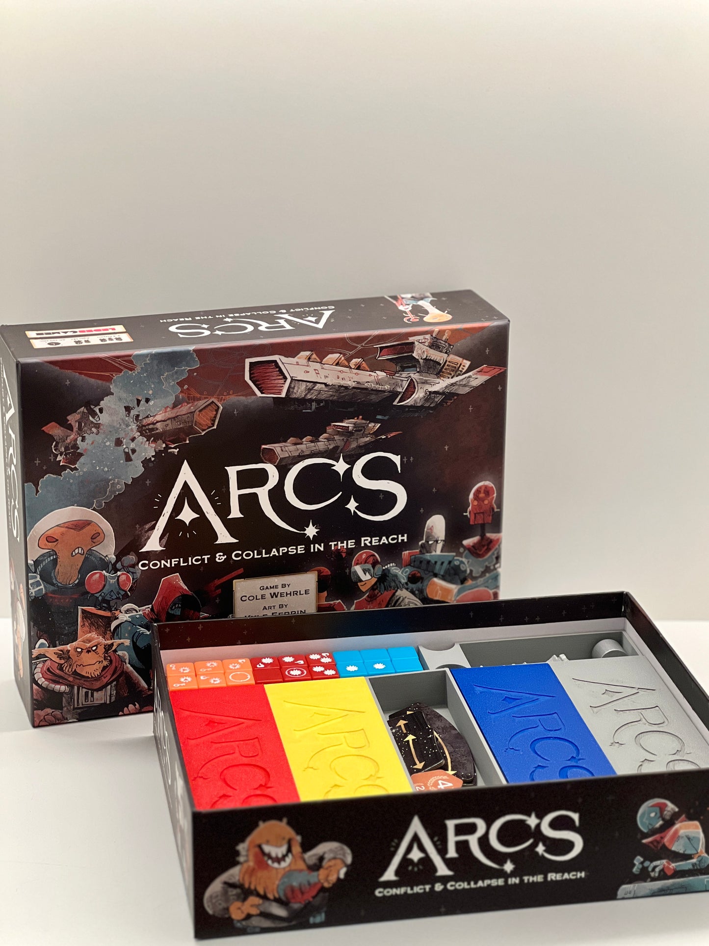 Arcs+Expansions Board Game Insert