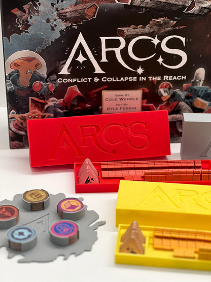 Arcs+Expansions Board Game Insert