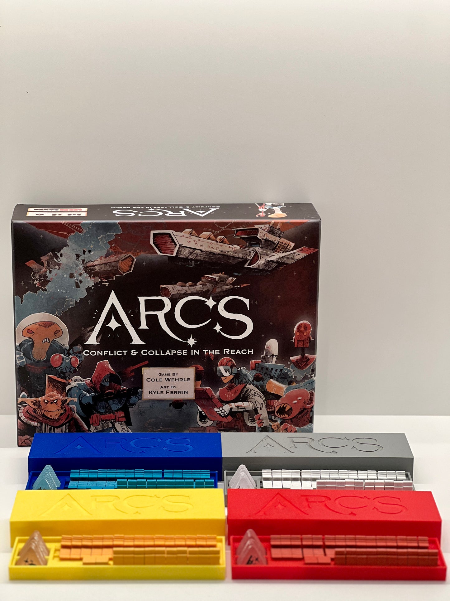 Arcs+Expansions Board Game Insert