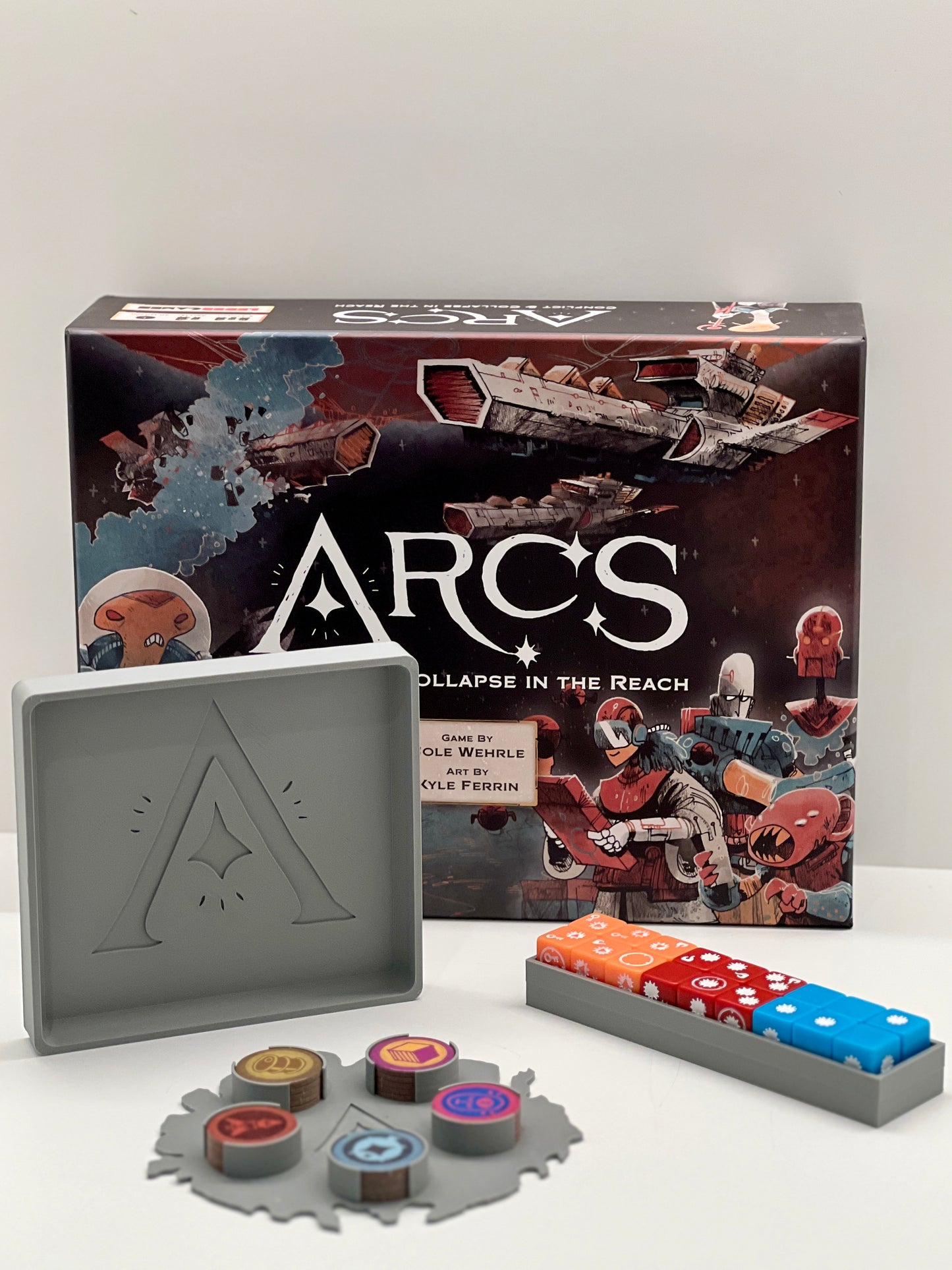 Arcs+Expansions Board Game Insert