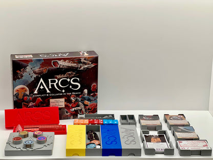 Arcs+Expansions Board Game Insert