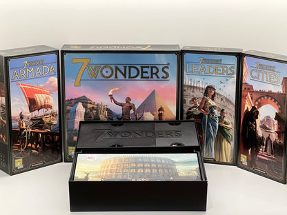 7 Wonders 2nd Edition Storage/Insert/Organizer (Cities, Armada, Leaders Expansion Supported)