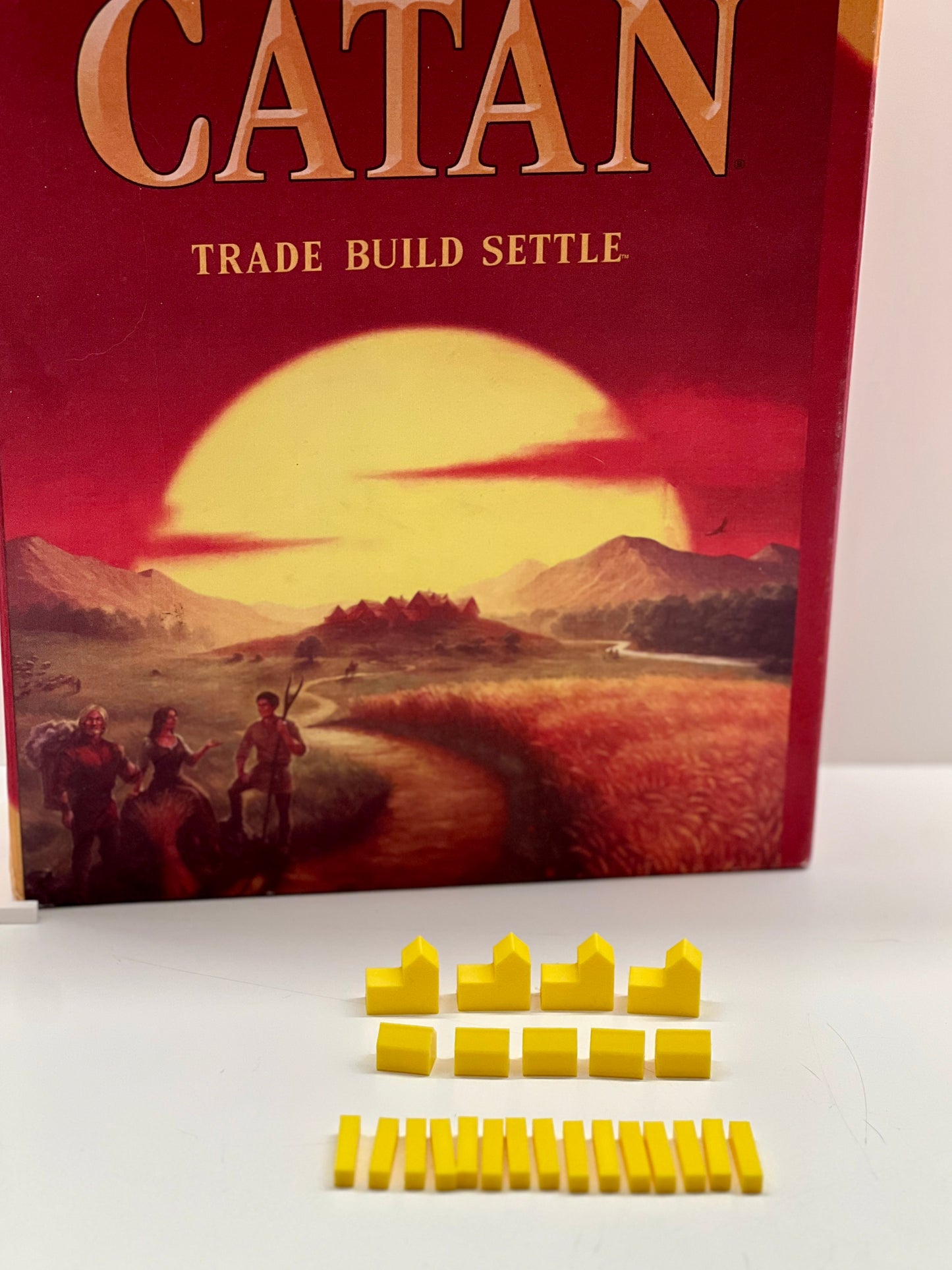 Catan player components for replacement